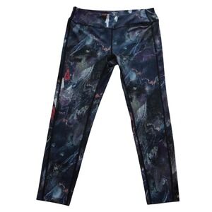 Layer8 Women's Qwick-Dry Leggings - Size L - Stylish Abstract Design